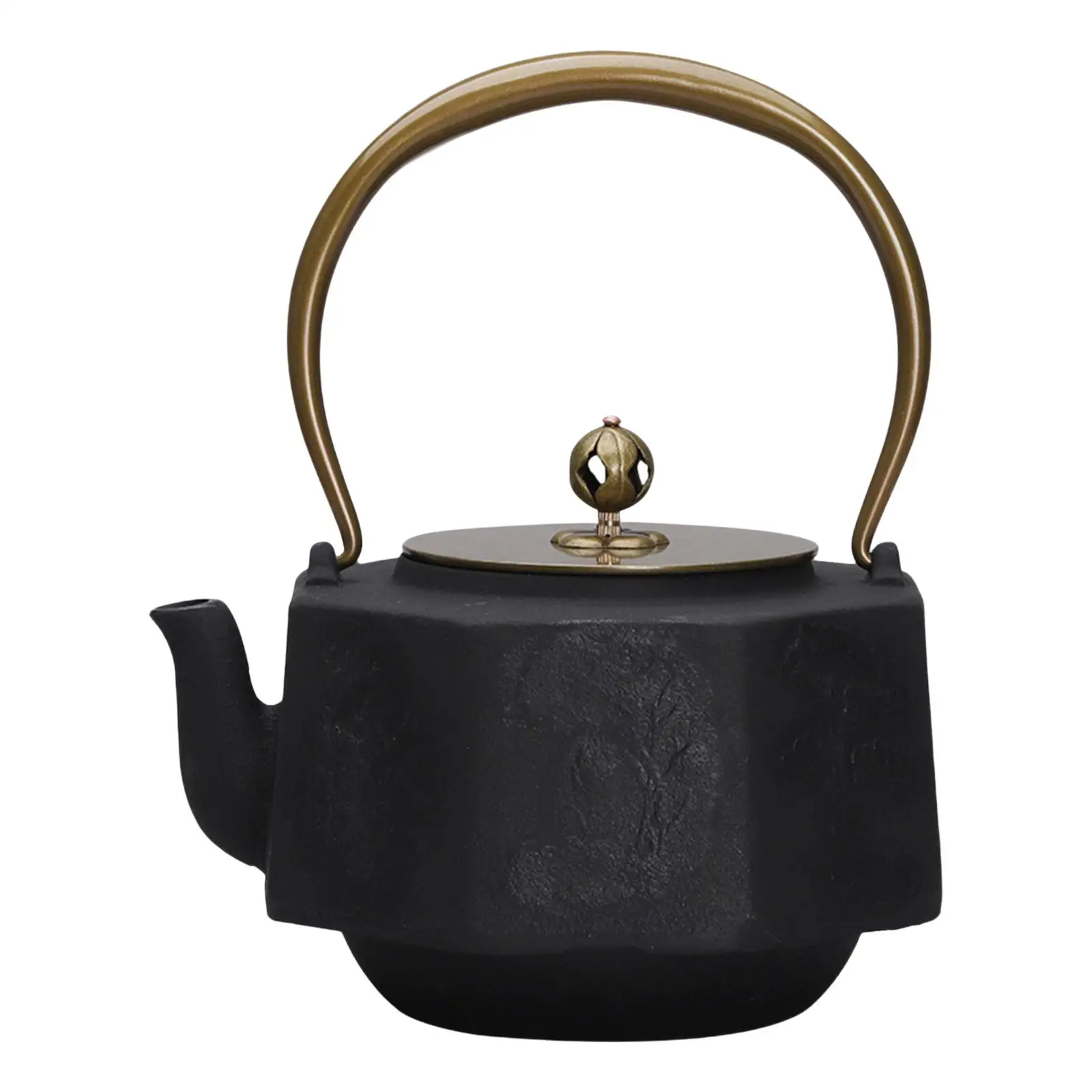 Cast Iron Teapot Loose Leaf Tea Pot Stovetop Safe Tea Ceremony Tea Kettle for Kitchen Household Hotel Tea Room Tea Lovers Gift Cast Iron Teapot Loose Leaf Tea Pot Stovetop Safe Tea Ceremony Tea Kettle for Kitchen Household Hotel Tea Room Tea Lovers Gift