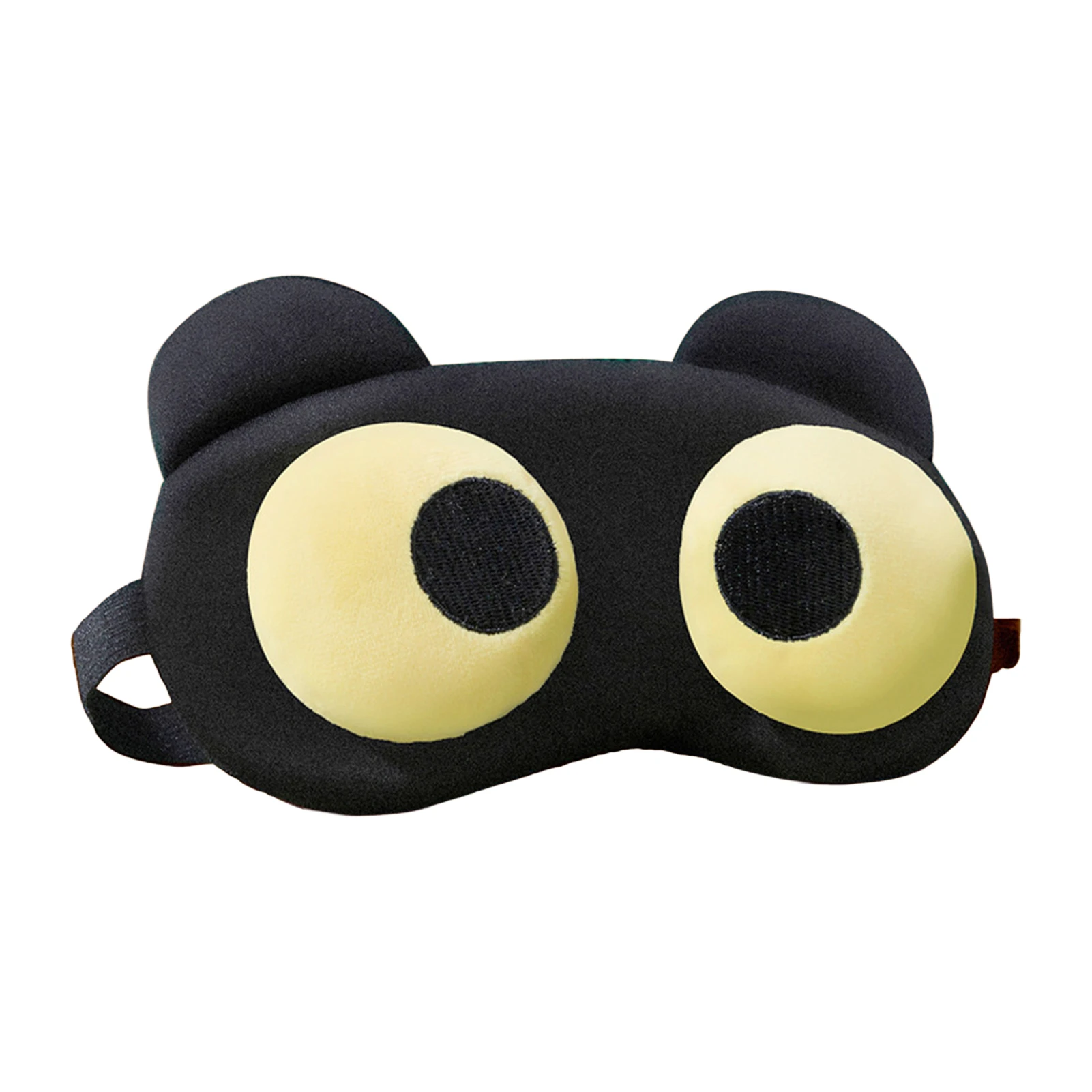 Plush Memory Foam Light-Blocking Eye Mask – Adorable Design for Relaxation and Comfort