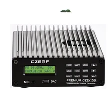 

Dipole Antenna + Cable + Warranty 15W FM Transmitter Radio Station equipments Complete