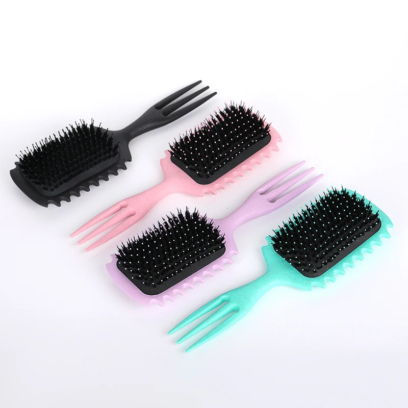 Curl Brush For Curly Hair Wet  The New Curly Brush For 2024 Home Travel Use Two In One 6
