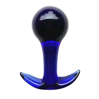 40mm Glas Butt Plug Anal Perlen Für Frauen Dildos Vaginal Ball Männer Prostata-massagegerät Weibliche Masturbator Sex Spielzeug Erotische produkte 2