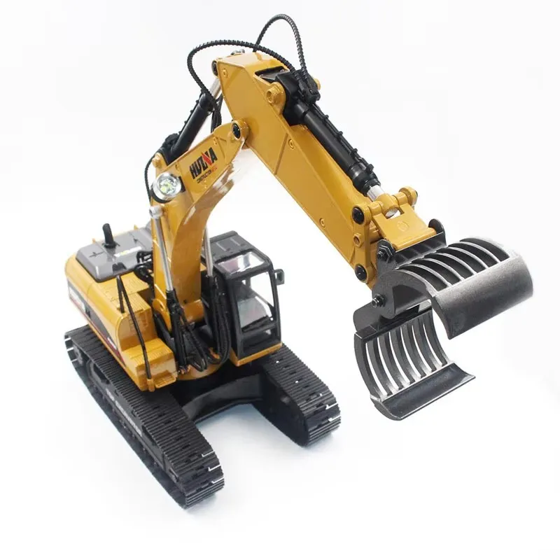 Huina 1580 1:14 2.4G Remote-controlled Excavator Metal Version 23ch Wireless Large Engineering Vehicle Excavator Toy 2