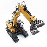 Huina 1580 1:14 2.4G Remote-controlled Excavator Metal Version 23ch Wireless Large Engineering Vehicle Excavator Toy 2