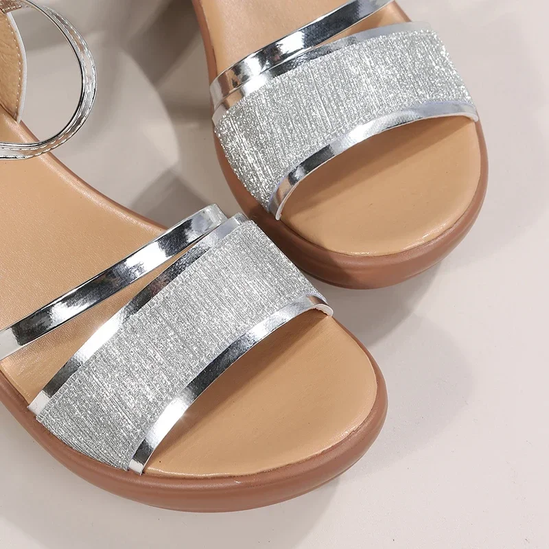 Gold Platform Wedges