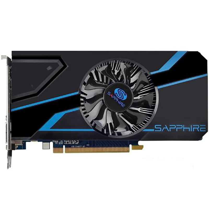 good pc graphics card Used SAPPHIRE XFX Video Cards R7 240 250 350 240A 1/2GB Computer Game Radeon R7 350 2G For AMD Video Card Map 128bit HDMI VGA latest graphics card for pc
