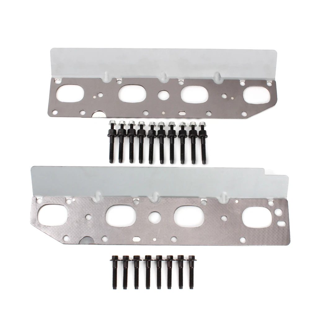 For 2009 - 2018 Dodge 5.7L HEMI EXHAUST MANIFOLD GASKET SET + BOLT, STUDS