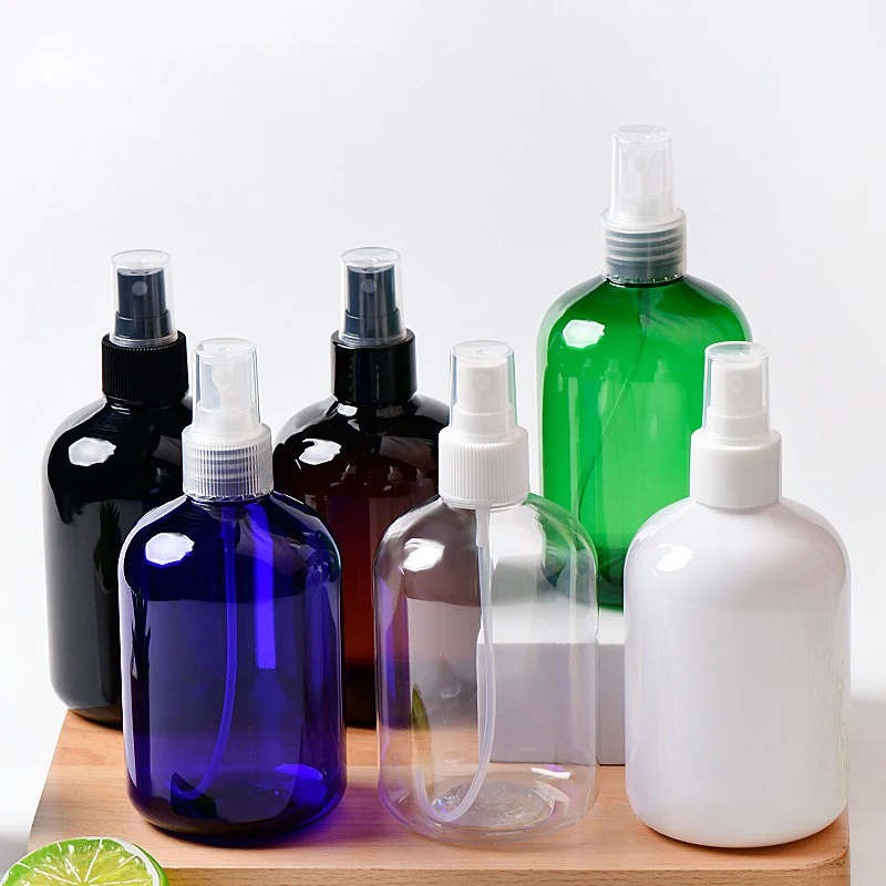

20pcs 300ml White Plastic PET Spray Bottles Perfume Spray Container 10oz liquid skin care Spray Bottles