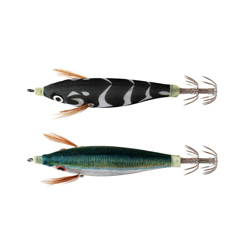 Lot De 10 Leurres Lumineux Pour Pêche En Mer - Jigs Pour Calmars - Tailles 2.5 à 3.5