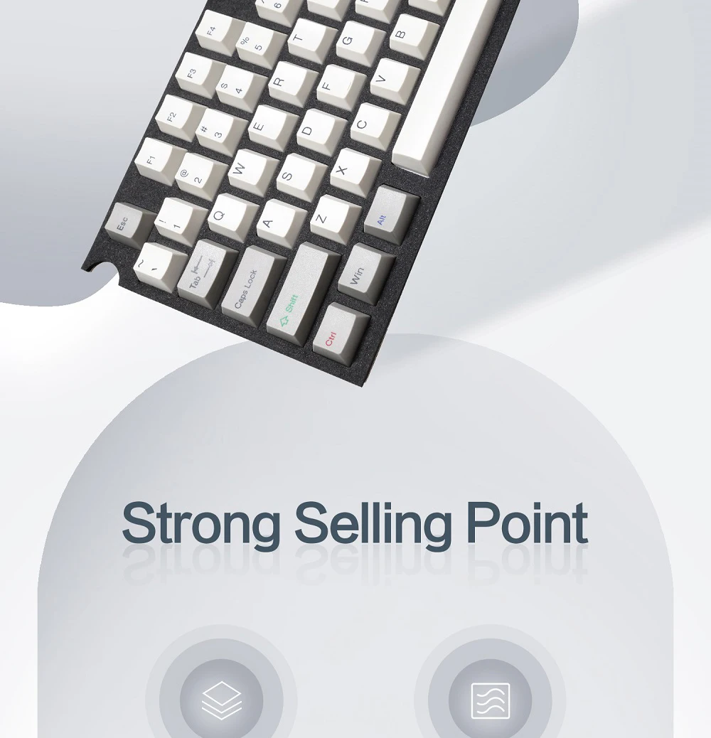 taihao alps abs vintage branco cinza doubleshots keycap para diy jogo teclado mecânico cúbico oem perfil