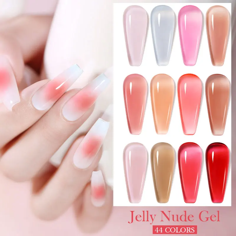 NAILCO 15ml Colors Gel Nail Polish Vernis Semi Permanent Solid Soak Off UV Gel Varnish Nail Art Manicure Base Top Coat Nail Glue 3