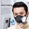 1/2PCS Colors Cycling Breathable Mouth Mask Dust-proof Anti-ultraviolet Cotton Masks Riding Breathanle Mesh Masks 3