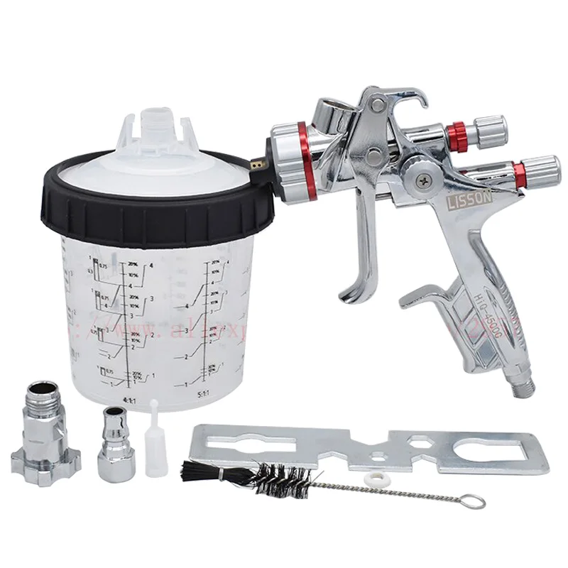 Spray Gun 1.3mm HVLP Spray Paint Gun high atomization car sprayer painting tool with 600cc cup for air paint sprayer