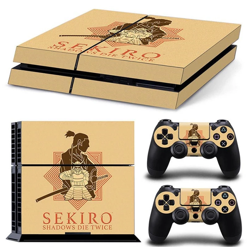 Sekiro Game Ps4 Skin Sticker Decal Cover For Ps4 Console And 2 Controllers Ps4 Skin