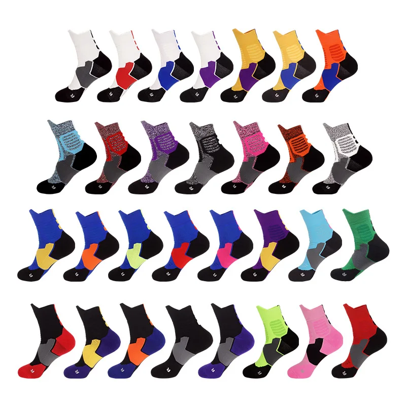 Men Sock Sports Student Soccer Breathable Women Compression Crossborder Supply Running Riding Cycling Basketball Biking