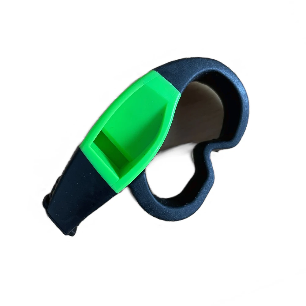 Sports Whistle ABS Finger Grip Referee Whistle Safety Rescue Football Basketball Survival Big Sound Whistles Soccer Sports Accessories