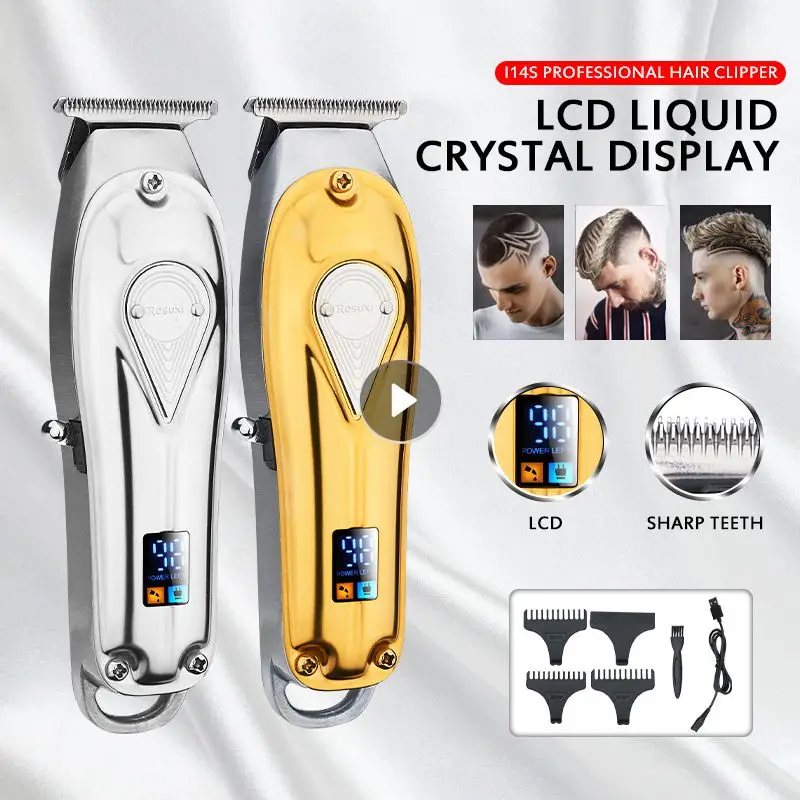 

Professional Precise Barber Ergonomic Hair Clipper For Hairstylists Advanced Hot Hair Salon Efficient Haircut Resuxi Stylist