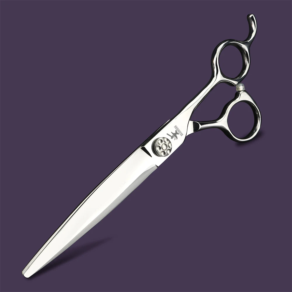XUANFENG 7-inch silver hair cutting scissors 440C Japanese salon scissors