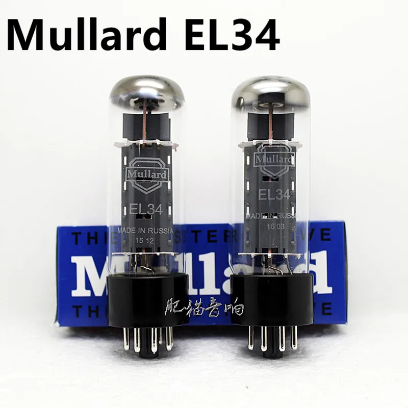 Vacuum Tube Mullard EL34 Replace 6CA7 Kt77 KT90 5881 6P3P Factory Test And Match