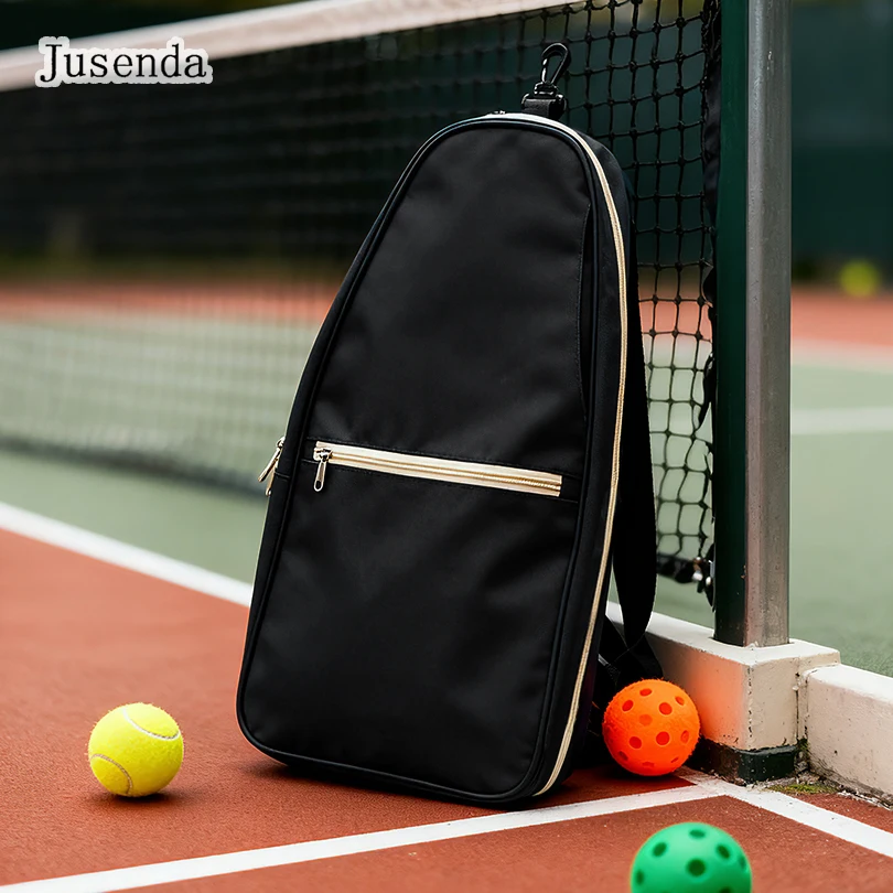 Tennis Padel Racket Cover Bag, Single Shoulder Bag Oxford Cloth Tennis Padel Bags Case, Waterproof Wear-Resistant Pickkle Bag