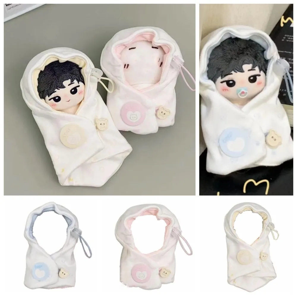 Swaddling 10cm Cotton Swaddling Clothes Cloak Sleeping Bag 10cm Clothes Lovely Funny Dress Up Set Children's Gift