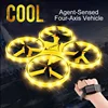 UFO RC Mini Quadcopter Induction Drone Smart Watch Remote Sensing Gesture Aircraft Hand Control Drone  Altitude Hold  Kids 1