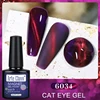 Arte Clavo New Cat Eye Magnetic Gel Polish Green Red  Semi Permanent Soak Off UV LED Glitter Nails Magnet Stick Nail Art Polish 4