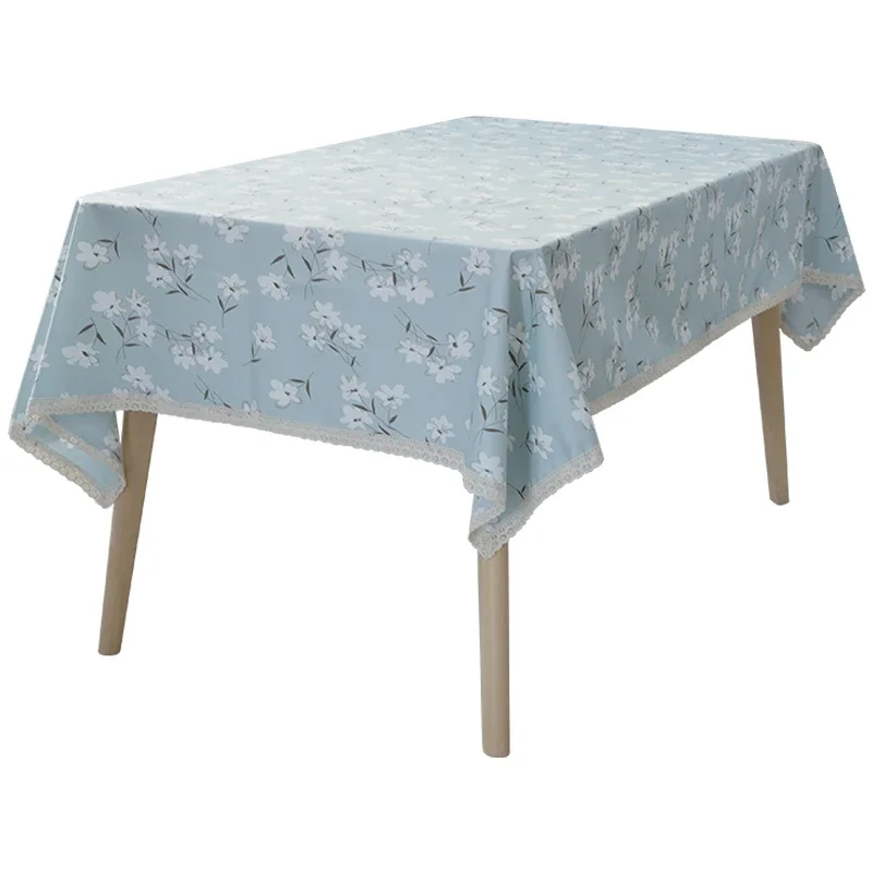 

Table cloth is waterproof, oil resistant, burn resistant and washable rectangular cotton linen tablecloth