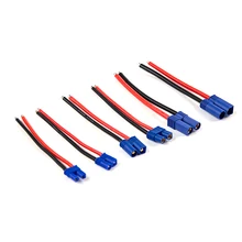 

EC2/EC3/EC5 Male Female Connector Pigtail Cable Silicone Wire RC Lipo Battery
