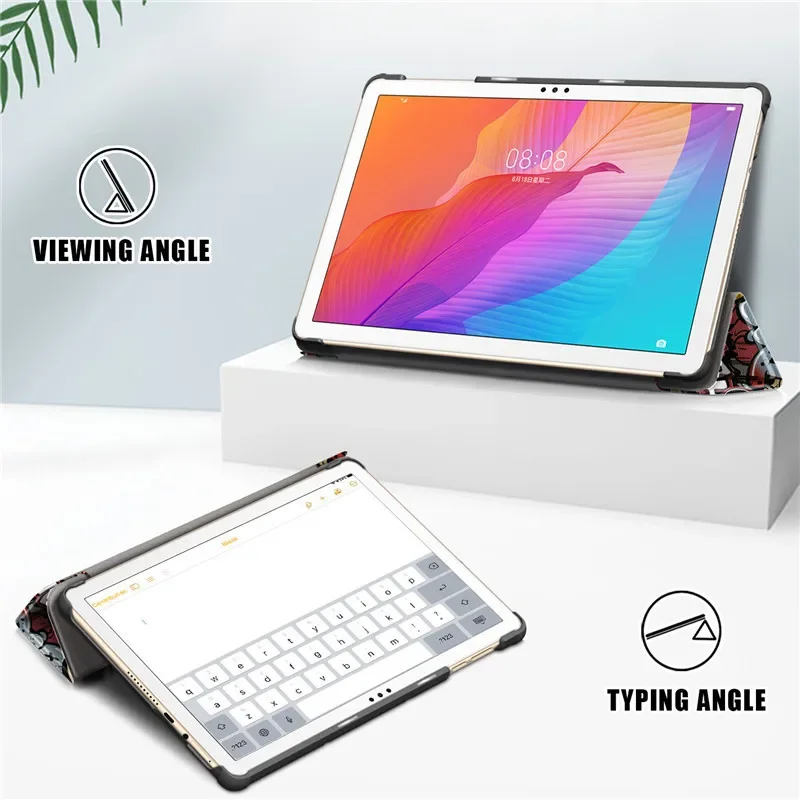 Magnético Flip Stand Shell para Honor Pad Tablet Capa para Hornor Pad Funda x8 Lite 10 1 - Imagem 3