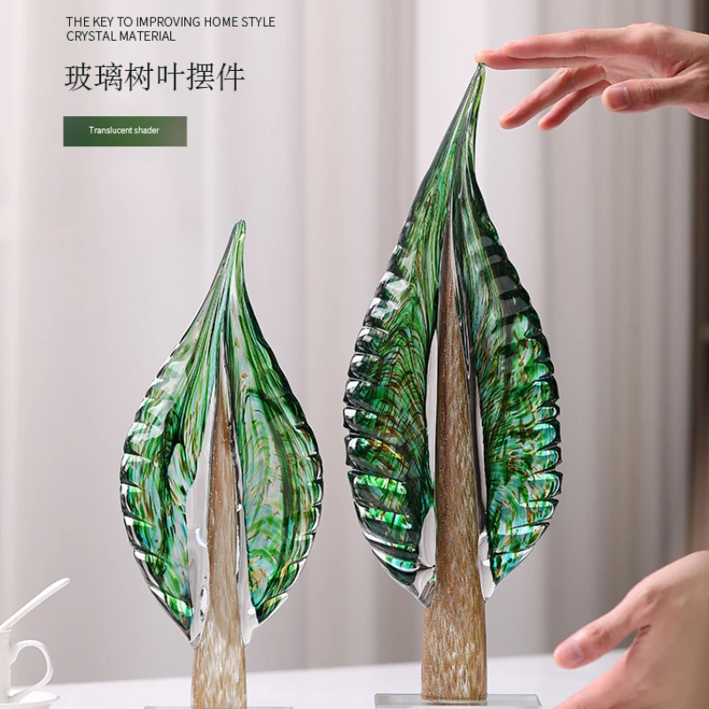 

High-Grade Ornaments Wine Cabinet Glass Office Home Decorations