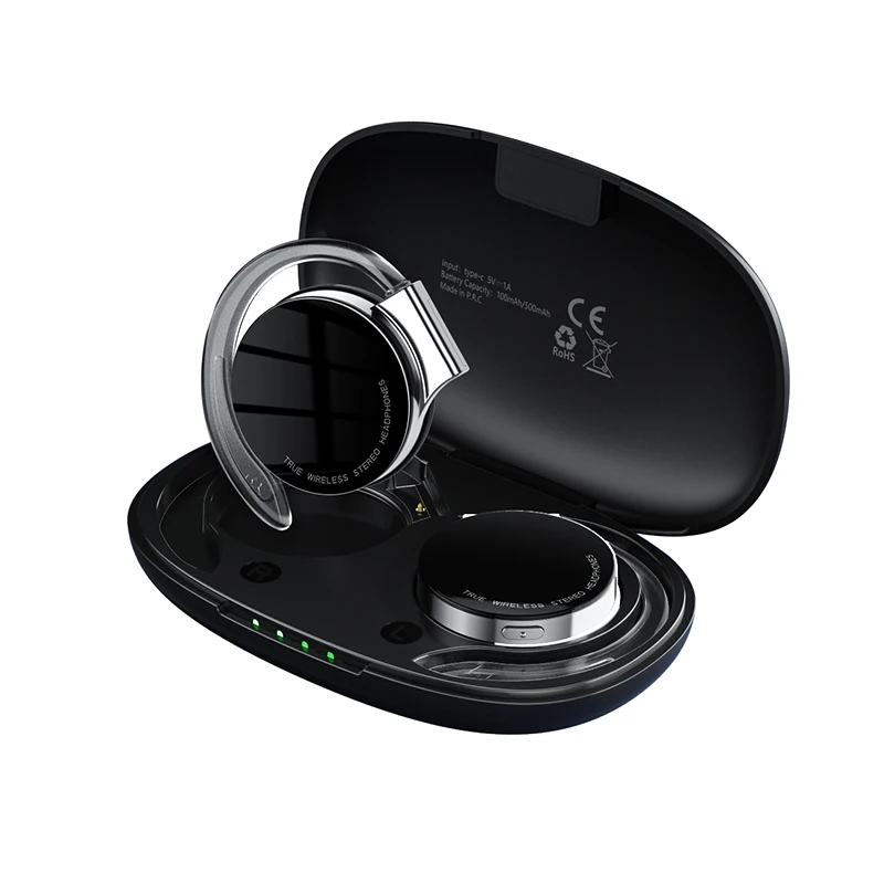 

F2 TWS Bluetooth-наушники с микрофоном; Спортивные наушники с ушным крючком и светодиодным дисплеем; Беспроводные наушники; HiFi стереонаушники