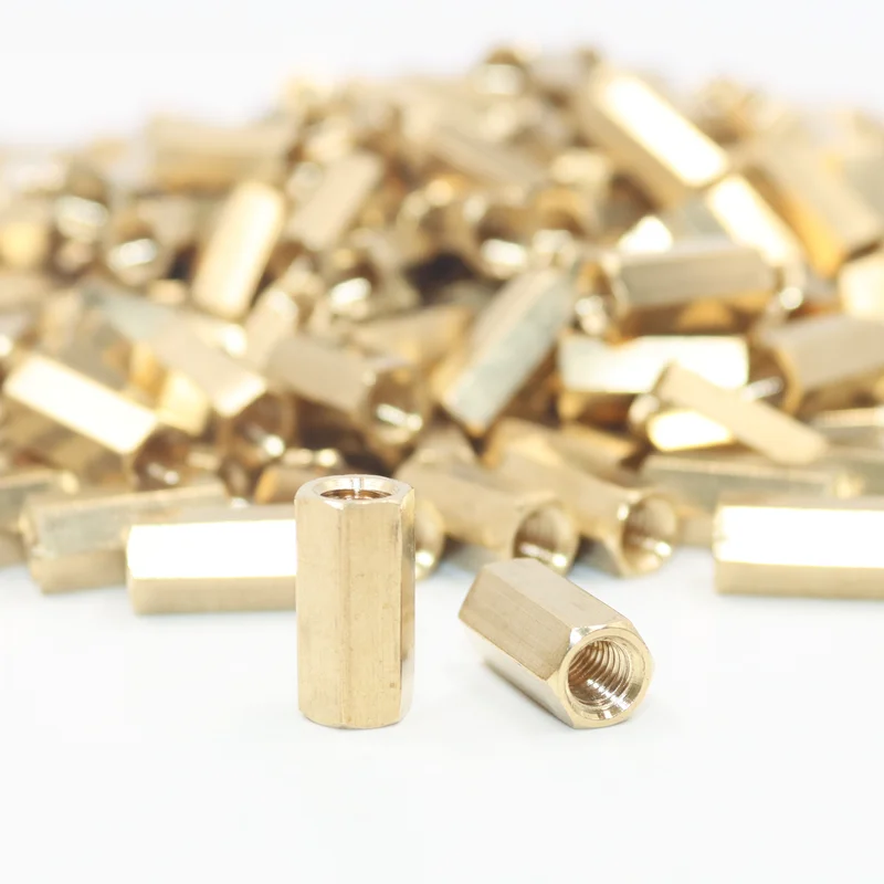 390p Hex Brass Male Female Motherboard Standoff Copper Mount M2-M4 Board Rack Stud Threaded Pillar PCB Column Spacer Screw Nut copper brass standoff screws copper pillar screws