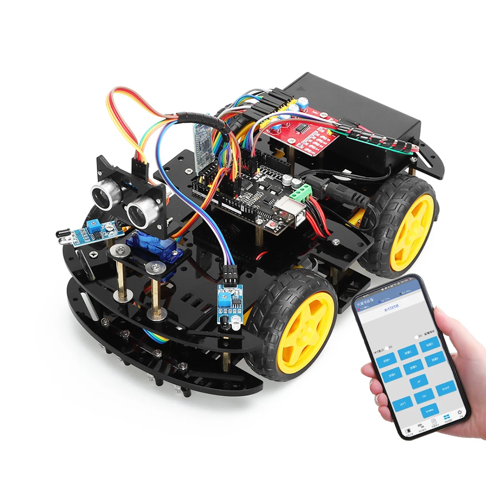 Smart Robot Car Kit For Arduino Programming Professional Complete ...