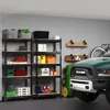 Storage Shelves 5 Tier Adjustable, Heavy Duty Metal Storage Utility Rack Shelf Unit for Warehouse Pantry Closet Kitchen 3
