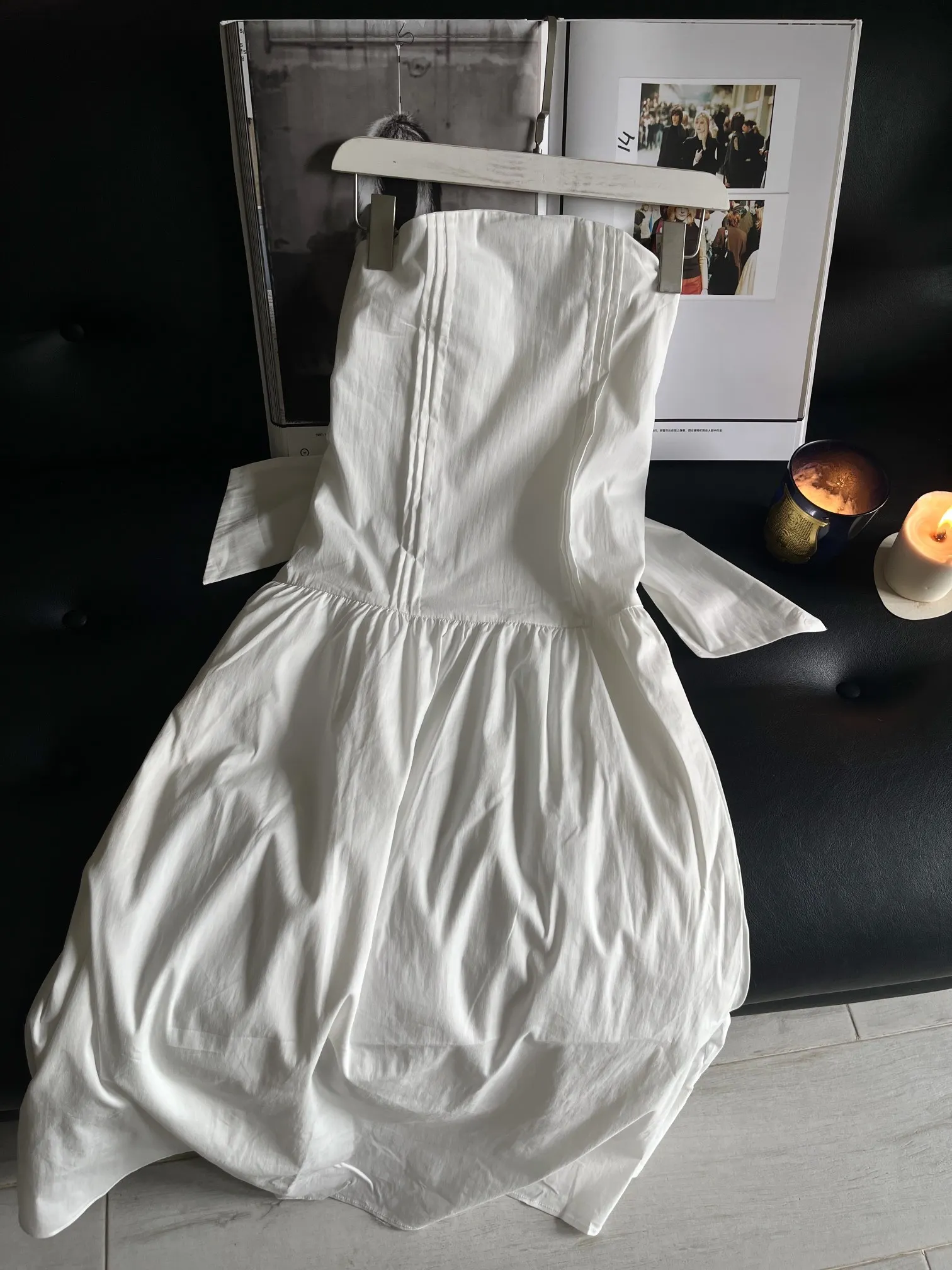 

Bow tie bustier dress casual fashion 2023 summer new 0426
