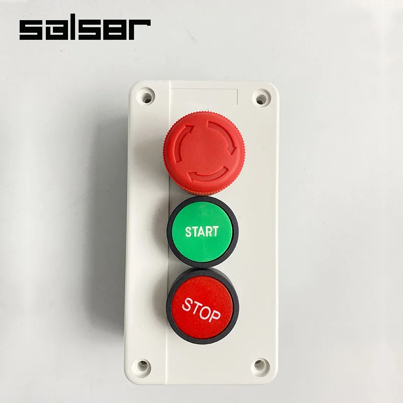 parada, NC parada de emergência, nenhum controle