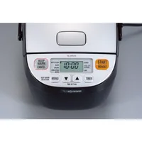 Zojirushi NL-BAC05SB Micom Rice Cooker & Warmer, Silver Black 2