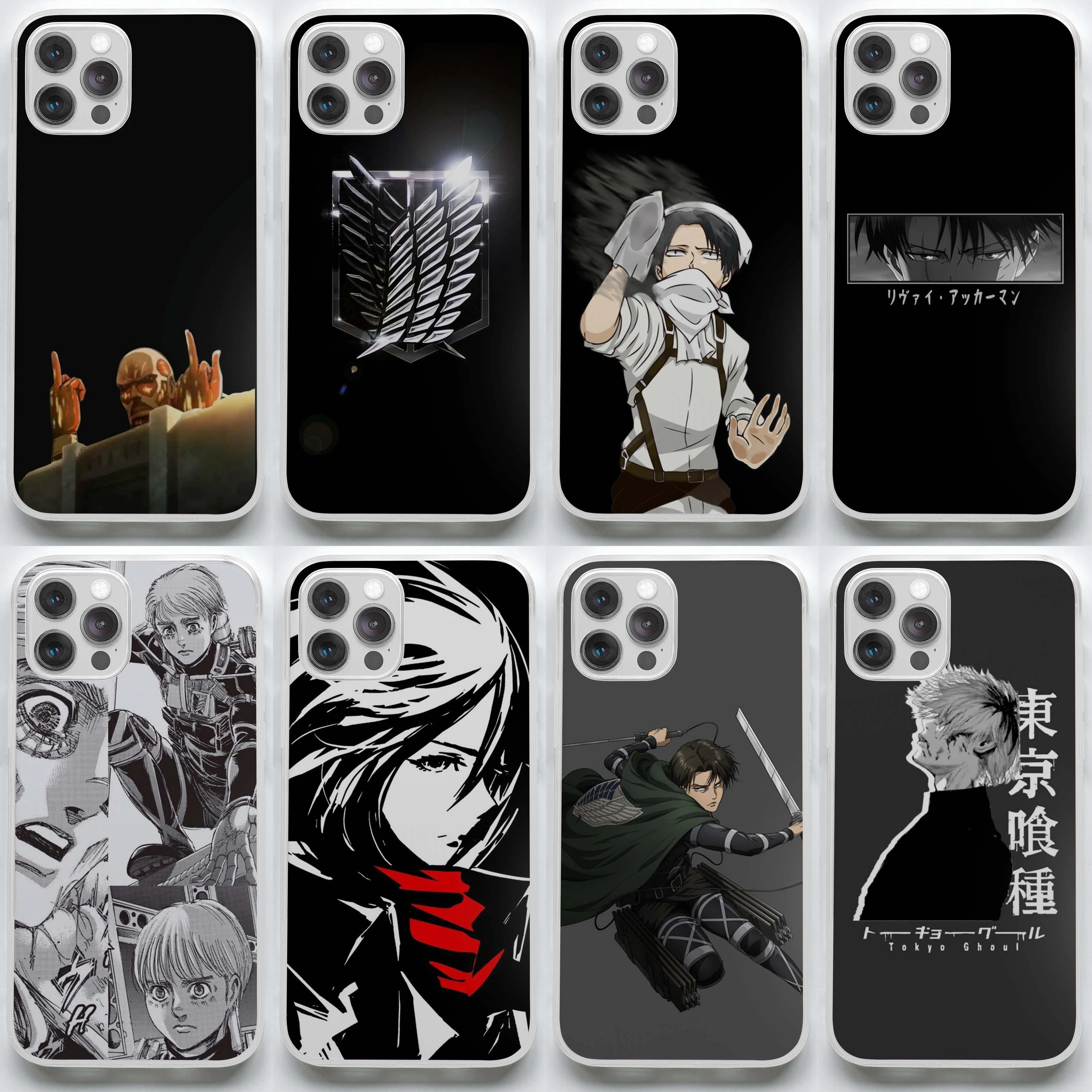 iphone 12 mini wallet case Titan Attack Colossal On Titans Snk Funny Design Soft Phone Case for iPhone 11 12 13 Pro Max Mini X XS XR Max 7 8 Plus Cover iphone 12 mini cover case