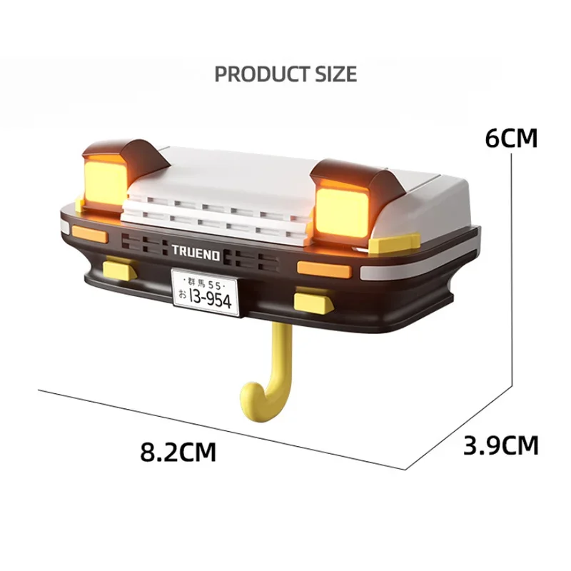 New AE86 Car Headlight Wall Key Holder Room Accessories Wall-Mounted Key Hanger Hook For Car Enthusiasts' Gifts Boyfriend Gift 6