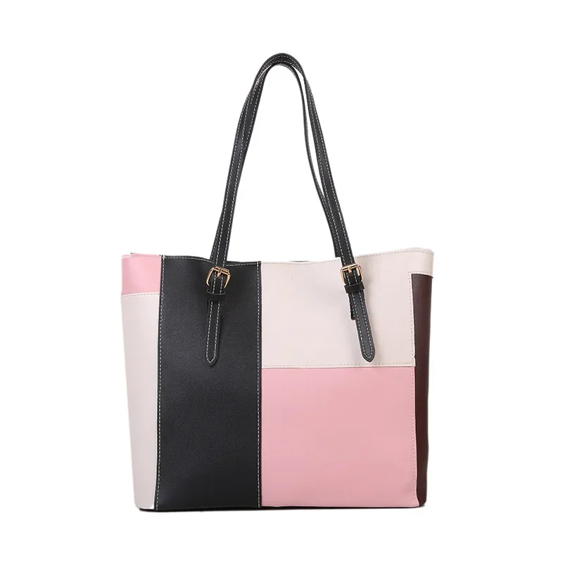 Commuter Large Capacity Totes Women's Underarm 2024 New Autumn Portable Shoulder Textured Big Bag