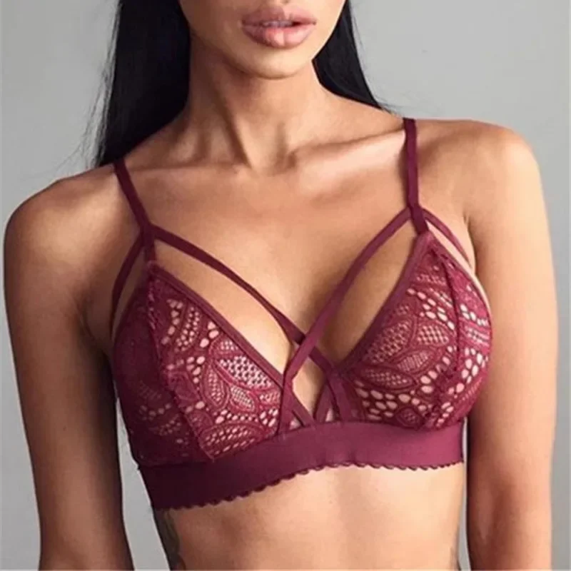 Lace Bra See through Sexy French Style Underwear for Women Invitation Large Size Women Special Use Clothing And Accessories