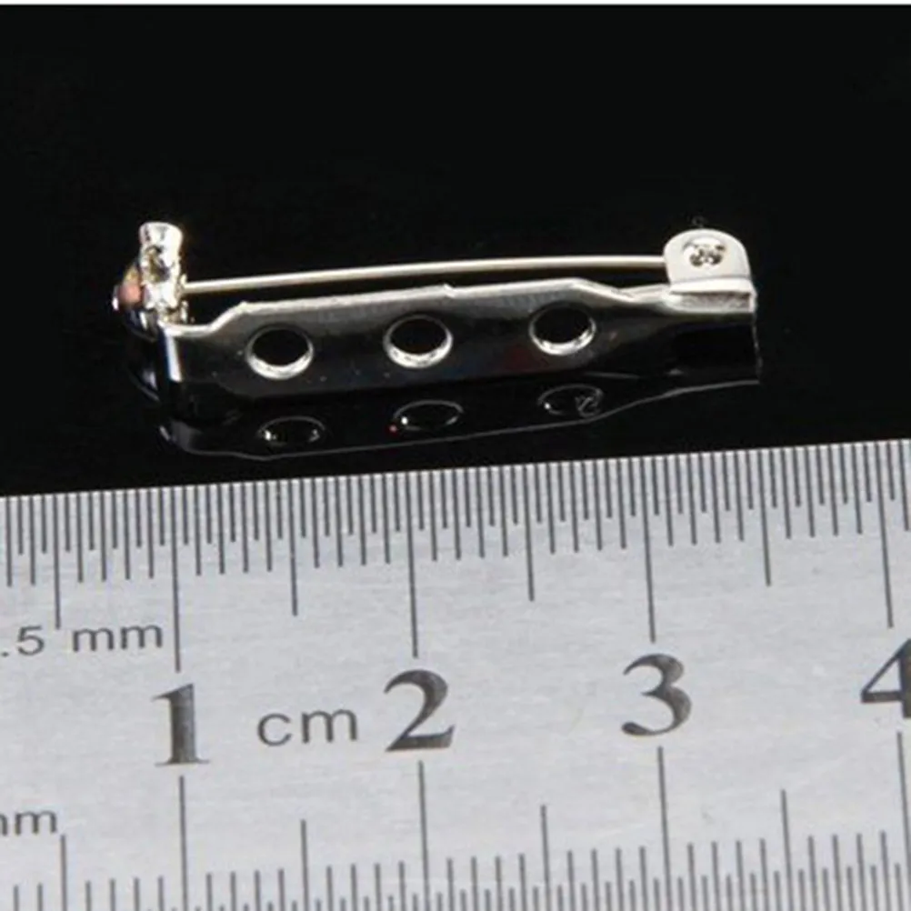 100pcs 38mm 브로치 핀 38mm 브로치 안전 캐치 백 공예 배지 Diy 액세서..