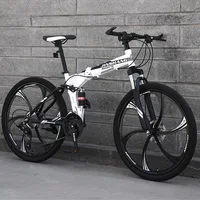 Acier 20 26 27,5 pouces R26 7 vitesses 21 vitesses rapide adulte mâle femelle pliable VTT vélo 1