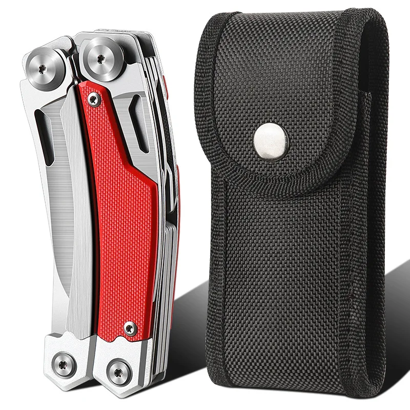 Multi Knife Camping Outdoor Folding Plier Electrician Hand Tools Pliers Multitool Multifuntional EDC Foldable Small Knives 4