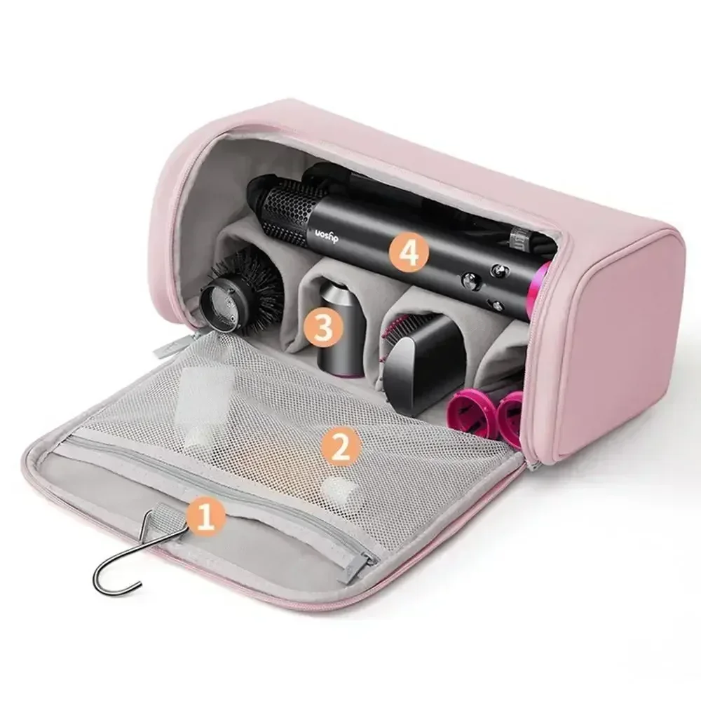 Non-slip Hideable Hanging Hook Hair Dryer Case Hair Tools Pouch Water proof Curling Iron Large Capacity Storage Bag Walizka 가방
