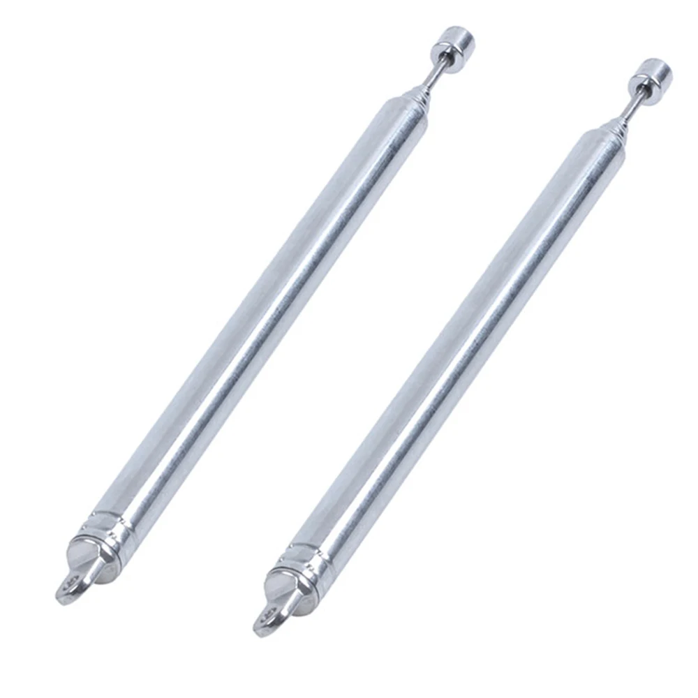 ABAN 2PCS 7 섹션 AM 라디오, FM, TV 확장 안테나 공중 66CM 길이