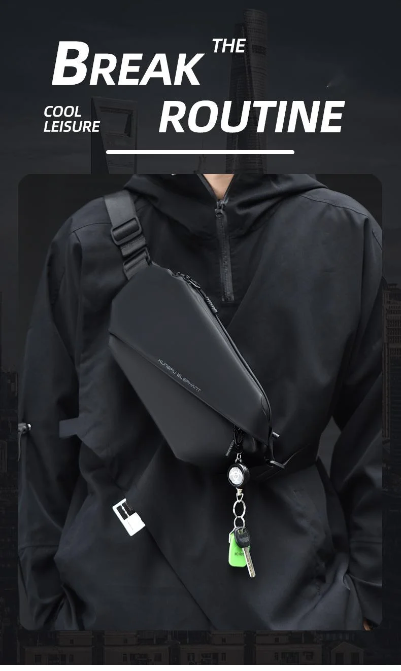 Men's Crossbody Bag Single Shoulder Diagonal Sports Chest Bag_voghion.com