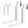2 Pack Over The Door Hanger Hooks for Clothes Small Portable Storage Hooks, Over The Door Clothes Drying Rack for 1