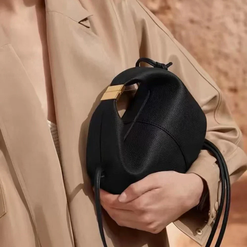 French niche bento foreskin women's bag single shoulder crossbody high-end feel bag convenient storage bag 2