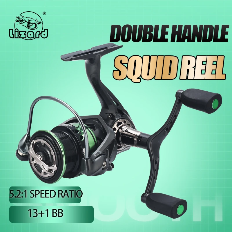 Lizard Reel Lizard Fishing CNC Spool for Squid Lure Spinning Reel Stainless ...